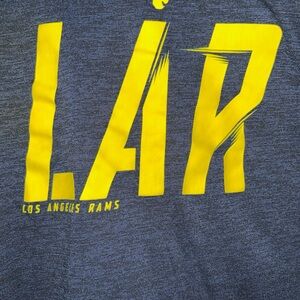 Fanatics Navy and‎ Yellow Rams Tee